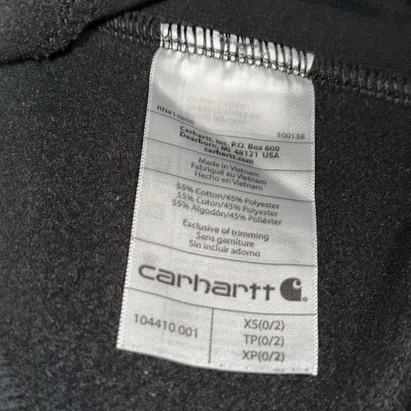 Black Carhartt Crewneck Sweatshirt - Picture 4 of 6